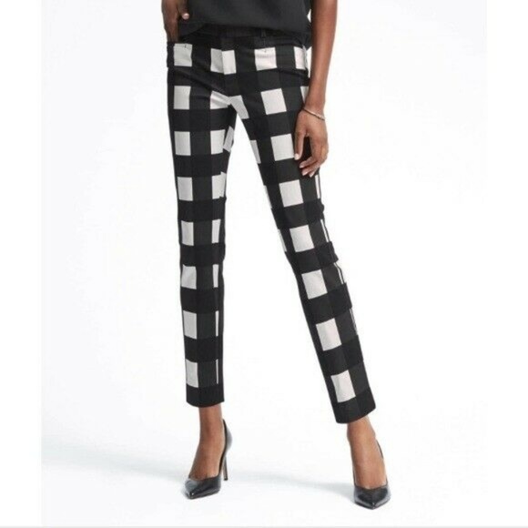 Banana Republic Pants - Banana Republic Sloan Gingham Pant